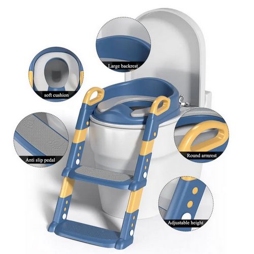 Adjustable Soft Toilet Ladder