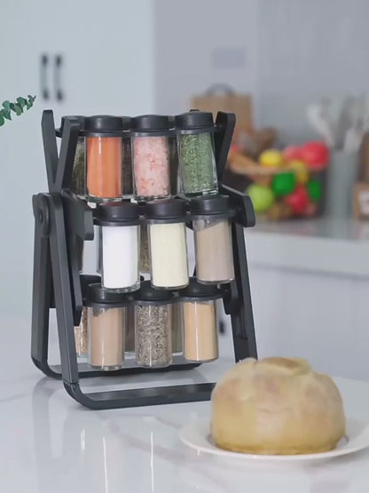 18 Jar Rotating Spice Rack