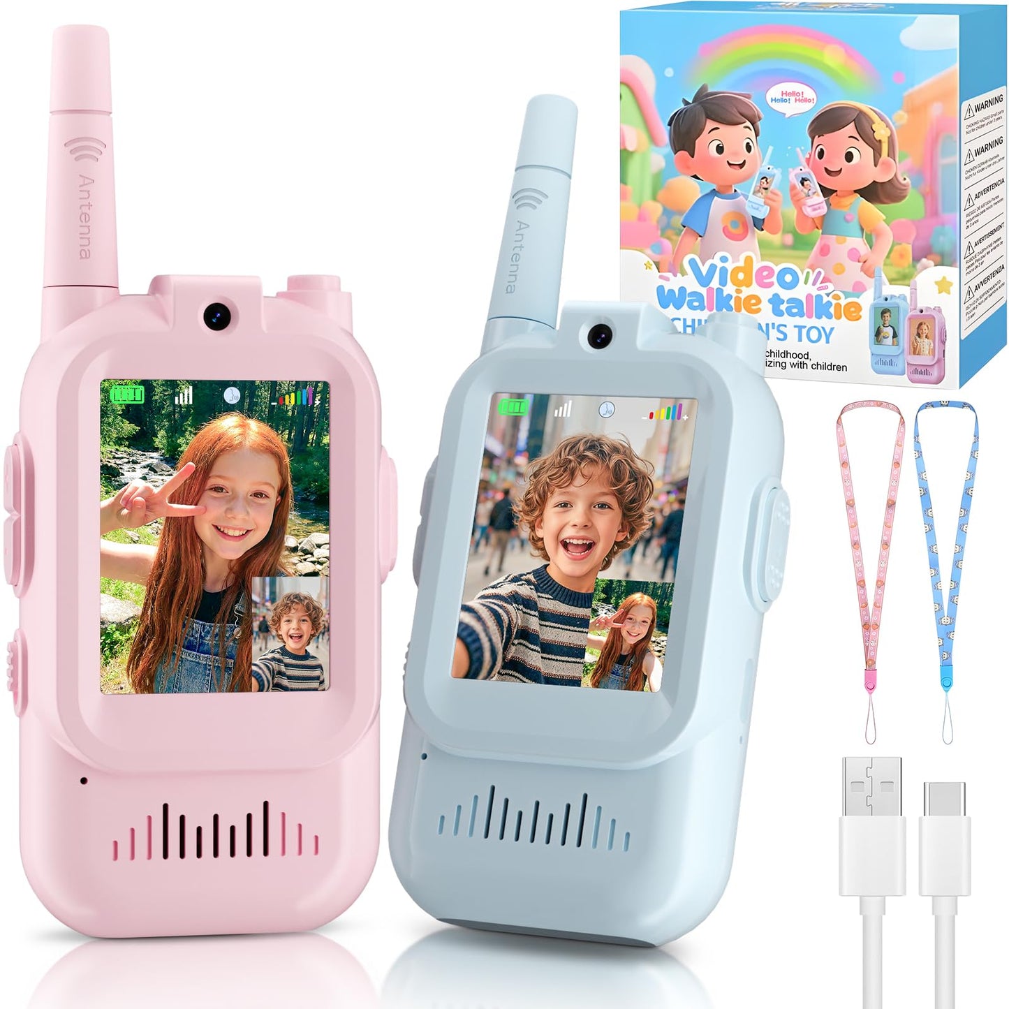 Kids Walkie-Talkie Camera
