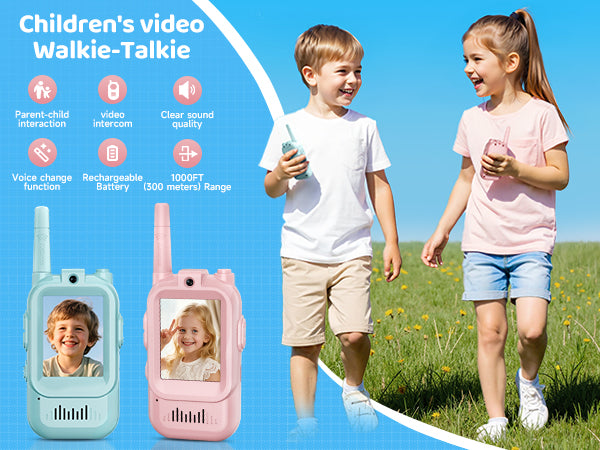 Kids Walkie-Talkie Camera